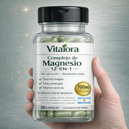 Complejo de Magnesio Vitaiora™  – Más deseo. Más rendimiento. Más confianza.